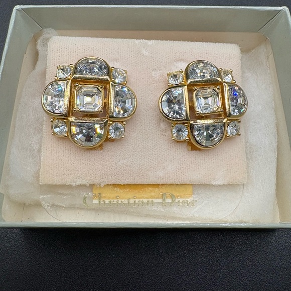 Vtg Dior Earrings - Picture 2 of 7
